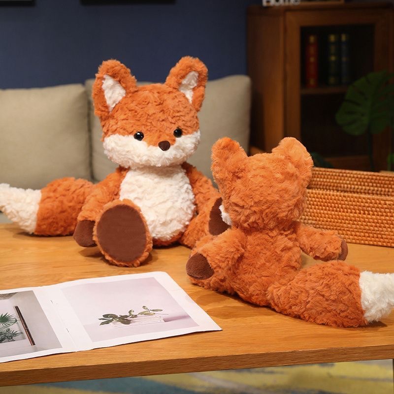 Running little fox doll cute doll